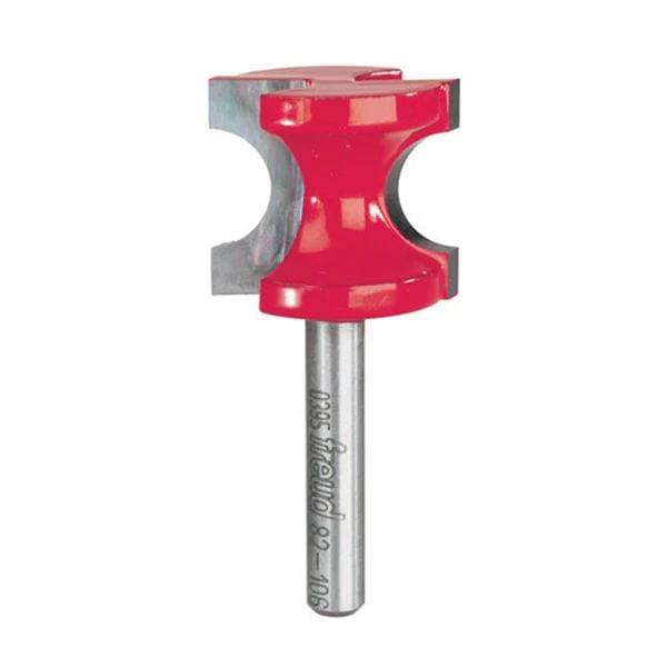 82-106 Half Round Router Bit 1/4" Shank 1/4" R 29/32" CL